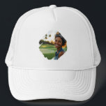 Foto Personalisiert Brush Stroke Truckerkappe<br><div class="desc">Dieses Design ist auch auf anderen Telefonmodellen erhältlich. Wählen Sie Gerätetyp aus, um andere iPhone-, Samsung Galaxy- oder Google-Hüllen zu sehen. Einige Stile können geändert werden, indem Sie Style auswählen, wenn dies eine Option ist. Dieses Design kann in dem Bereich personalisiert werden, der durch das Ändern des Fotos und/oder Textes...</div>