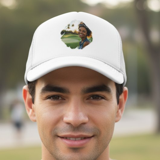 Foto Personalisiert Brush Stroke Truckerkappe