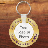 Foto Personalisiert, Class Wiedersehen-Gastgeschen Schlüsselanhänger (Vorderseite)