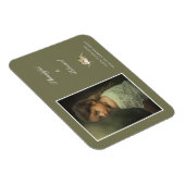 Foto personalisiert Erntedank Magnet (Rechte Seite)
