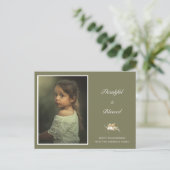 Foto personalisiert Erntedank Postkarte (Stehend Vorderseite)