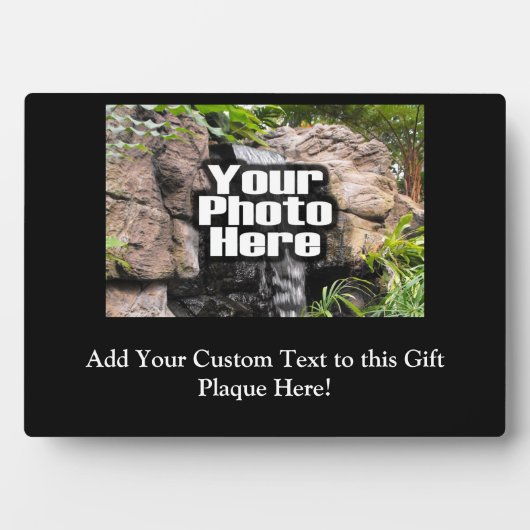 Foto Personalisiert Fotoplatte (Vorderseite)