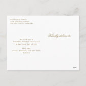 Foto personalisiert Frohe Weihnachten elegant Dreh (Rückseite)