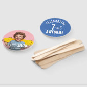 Foto Personalisiert Geburtstag Handfächer (Non-assembled)