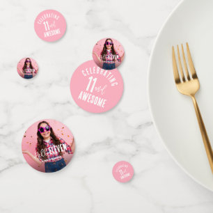 Foto Personalisiert Geburtstag Konfetti