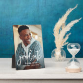 Foto Personalisiert Graduate Fotoplatte (Seite)