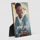 Foto Personalisiert Graduate Fotoplatte (Seite)