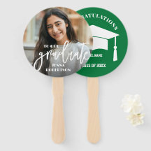 Foto Personalisiert Graduate Hand Fan