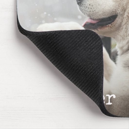 Foto Personalisiert hinzufügen Mousepad (Ecke)