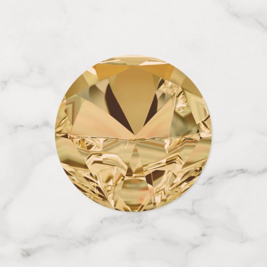 Foto Personalisiert Jubiläumskonfetti, jedes Jahr Konfetti (Klein Vorderseite)