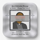 Foto Personalisiert, kirchlich oder Christlich Pappteller (Vorderseite)