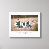Foto Personalisiert Leinwanddruck (Vorderseite)