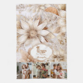 Foto Personalisiert Mama Queen of the Kitchen Geschirrtuch (Vertikal)