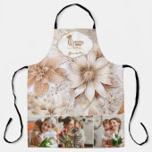 Foto Personalisiert Mama Queen of the Kitchen Schürze (Vorderseite)