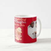 Foto "personalisiert Mama & Sweetest Daughter" Kaffeetasse (VorderseiteRechts)