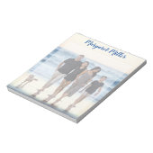 Foto personalisiert notizblock (Rotiert)