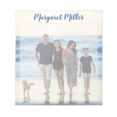 Foto personalisiert notizblock (Vorderseite)