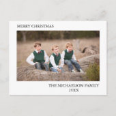 Foto Personalisiert Postkarte (Vorderseite)