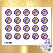 Foto Personalisiert, Sticker zum 50. Jahrestag