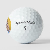 Foto Personalisiert Taylor Made TP5 Golfball (Logo)