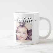 Foto Personalisiert Vatertag Jumbo-Tasse (Rechts)