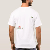 Foto Personalisiert Weihnachtsfamilie T-Shirt (Rückseite)