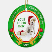 Foto, personalisierte keramik ornament (Links)