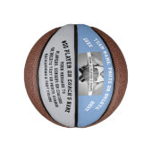 Foto, Personalisierte Mini-Basketball. FARBE ÄNDER Mini Basketball (Vertikal)