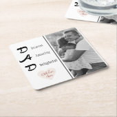 Foto Personalisierte Vater Untersetzer | Vatertag (angewinkelt)