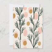 Foto | Personalisierte Weihnachten Karte (Rückseite)