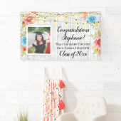 Foto Personalisierter Abschluss Bannerunterschrift Banner (Insitu)