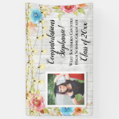 Foto Personalisierter Abschluss Bannerunterschrift Banner (Vertikal)