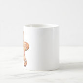 Foto personalisierter Lebkuchenmann Kaffeetasse (Mittel)