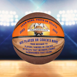 Foto, Personalisierter Mini Basketball, FARBEN ÄND Basketball