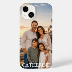 Foto Personalisierter Name Custom Case-Mate iPhone 14 Hülle