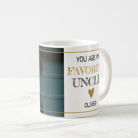 Foto "Personalisierter Name" Kaffeetasse (VorderseiteRechts)