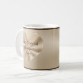 Foto, personalisiertes Beileids-Geschenk für Kaffeetasse (Vorderseite Links)