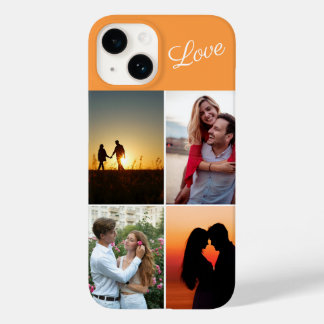 Foto Personalisiertes Stylisches Paar verliebt Case-Mate iPhone 14 Hülle