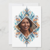 Foto Personalizada Invitación de 60 Años Muster Einladung (Vorderseite)