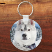 Foto Pet Name Schlüsselanhänger (Vorderseite)