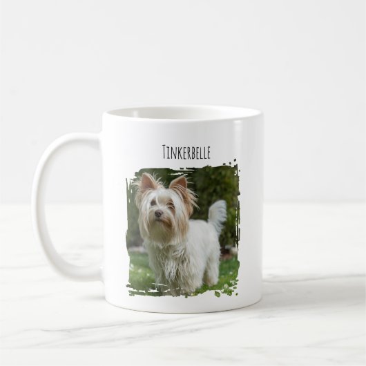 Foto Pet-Tasse mit Name Kaffeetasse (Links)