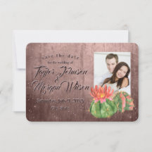 Foto-Pfirsich für Aquarellfarben Save the Date