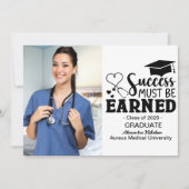 Foto Pflege Uni Graduate Ankündigung (Vorderseite)