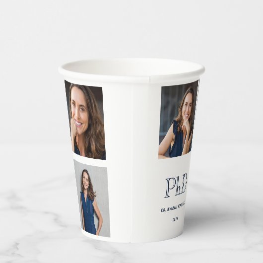 Foto PhD-Abschluss Pappbecher (Rechts)