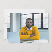 Foto PhD Graduation Party Einladung (Rückseite)