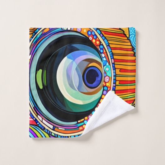 Foto Phun Badhandtuch Set (Waschlappen)