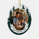 Foto Pine Tree Keramik Ornament (Rechts)