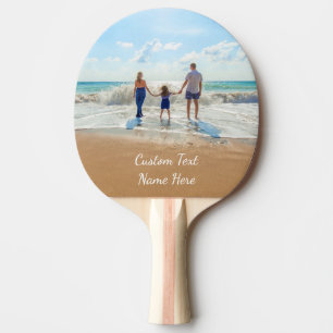 Foto Ping Pong Paddle Ihre Fotos Geschenk Tischtennis Schläger