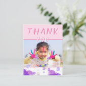 Foto Pink Bubbles Giro Kindergeburtstag Party (Stehend Vorderseite)