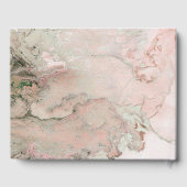 FOTO PINK DUSKY ROSE GOLD AGATE BEILEID MEMORIAL GÄSTEBUCH (Rückseite)